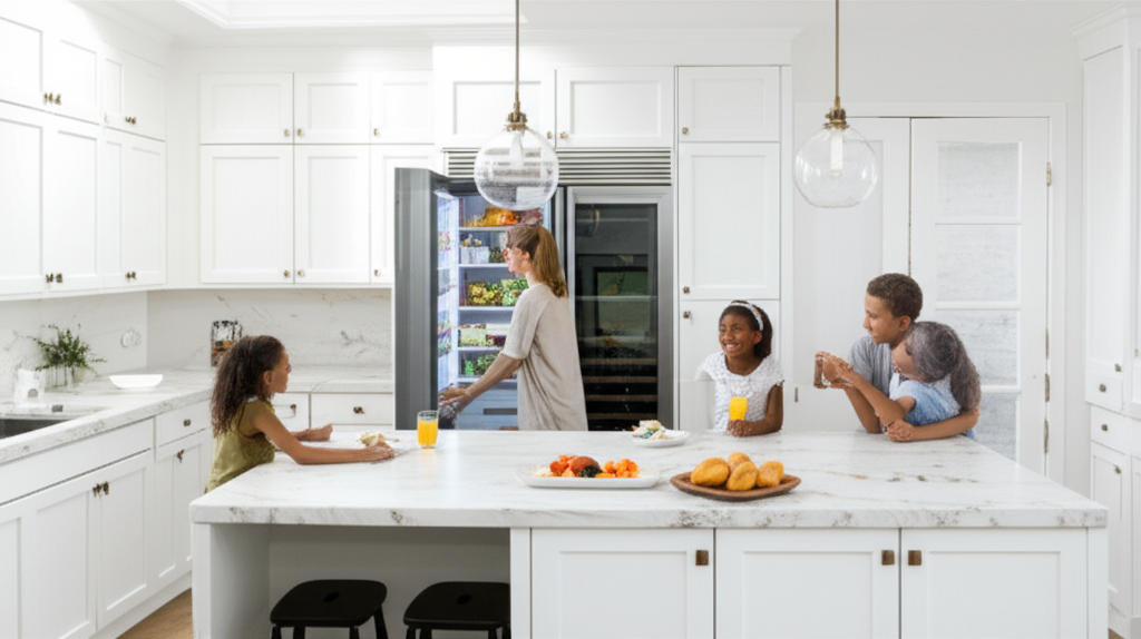 Comfortable modern kitchen
